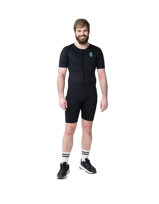 Костюм-сауна для похудения CleverCare мужской, размер XL, с рукавами, материал неопрен, цв