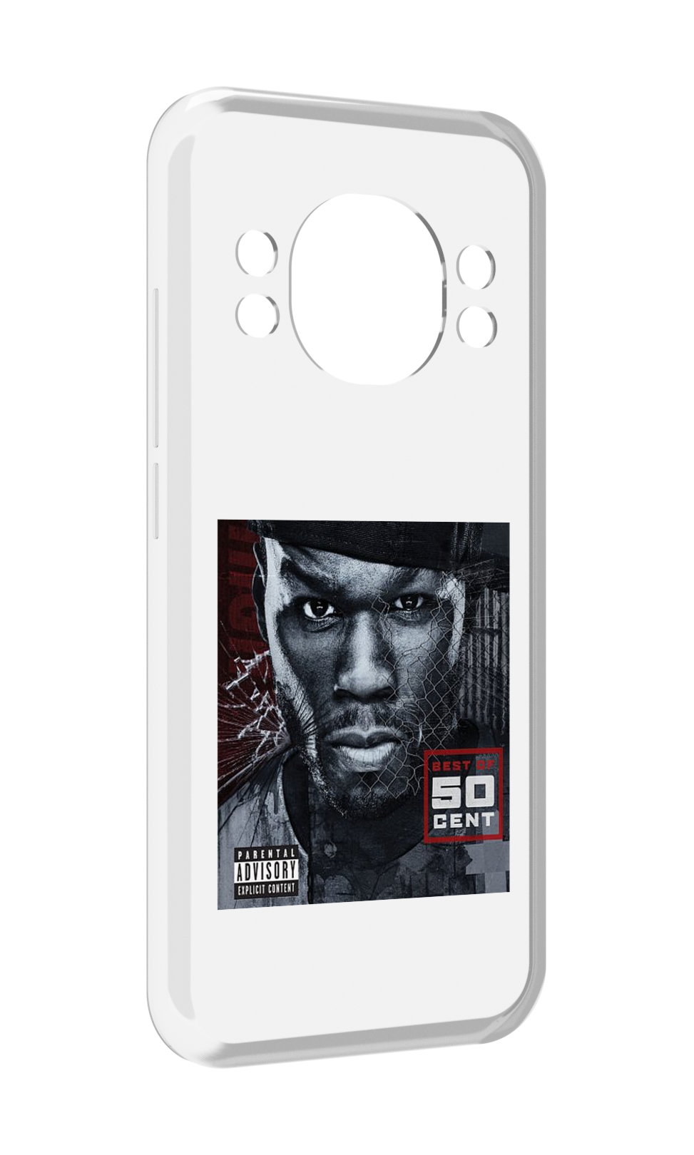 

Чехол MyPads 50 Cent - Best Of для Doogee S98 / S98 Pro, Прозрачный, Tocco