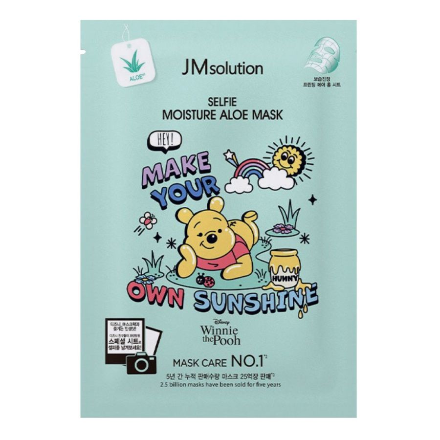 

JMSolution Маска тканевая смягчающая с экстрактом алоэ / Disney Collection Selfie Moist