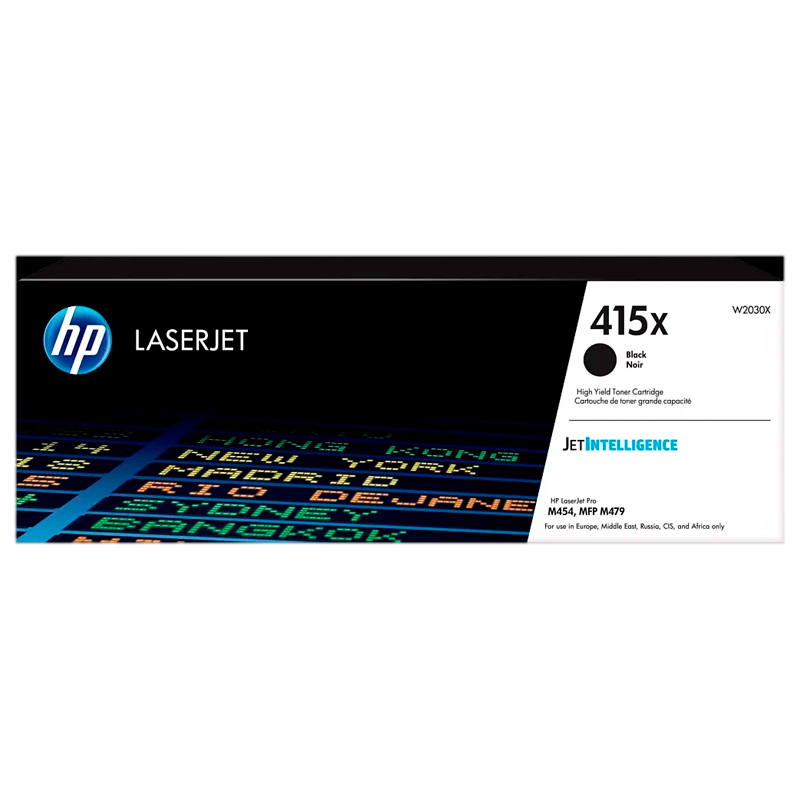 

Тонер-картридж HP W2030X 415X черный повышенной емкости 7.5K