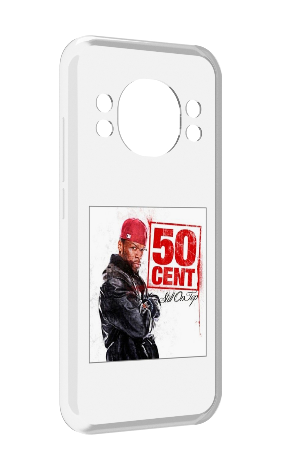 

Чехол MyPads 50 Cent - Still On Top для Doogee S98 / S98 Pro, Прозрачный, Tocco