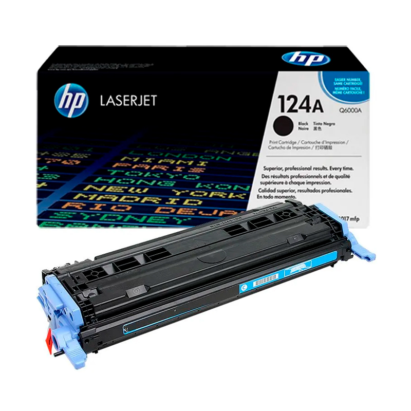 

Картридж для лазерного принтера HP (Q6000A) черный, оригинальный
