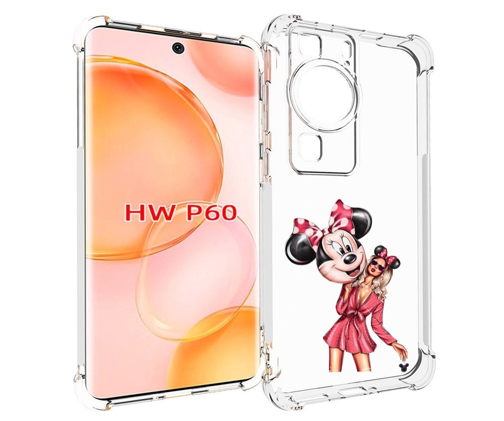 

Чехол MyPads девушка-с-шариком женский для Huawei P60, Tocco