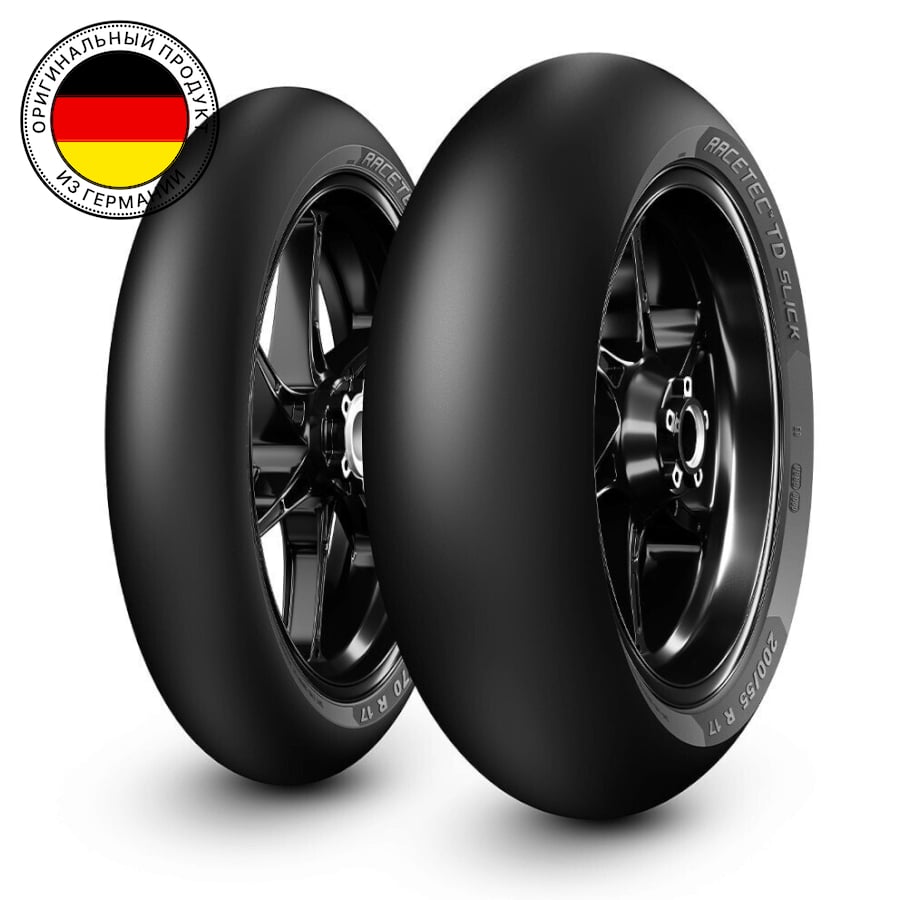 

Мотошины летние Metzeler Racetec TD Slick NHS 180/55 R17, Racetec TD Slick NHS