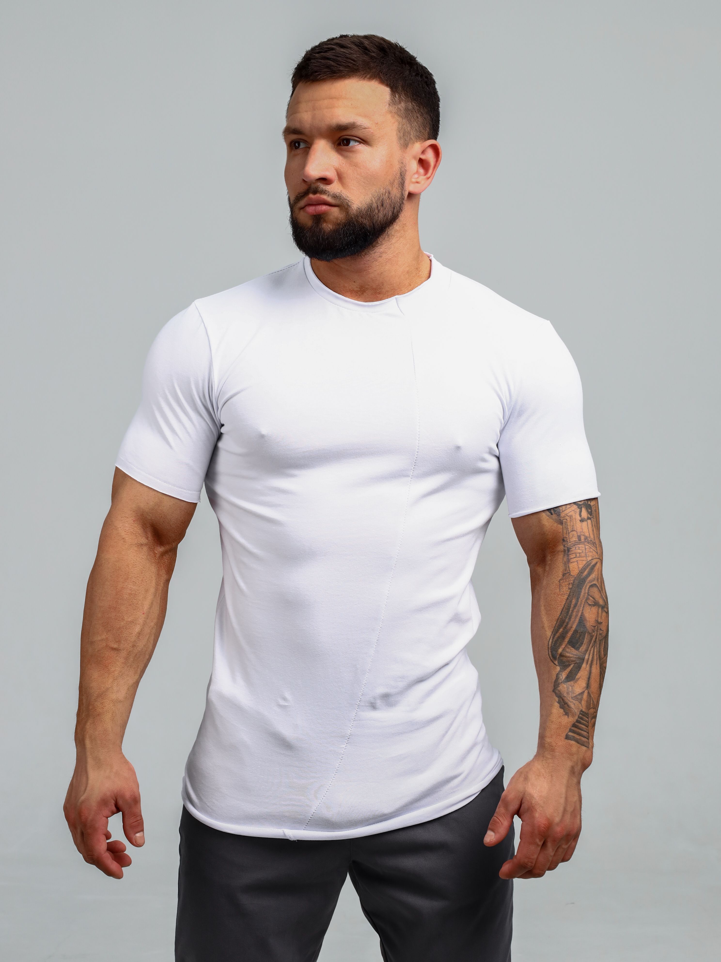 Футболка мужская Huracan H-SHIRT01 белая M