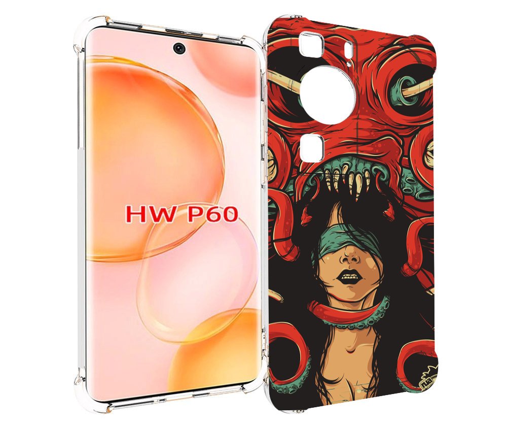 

Чехол MyPads девушку-съедает-осьминог для Huawei P60, Tocco