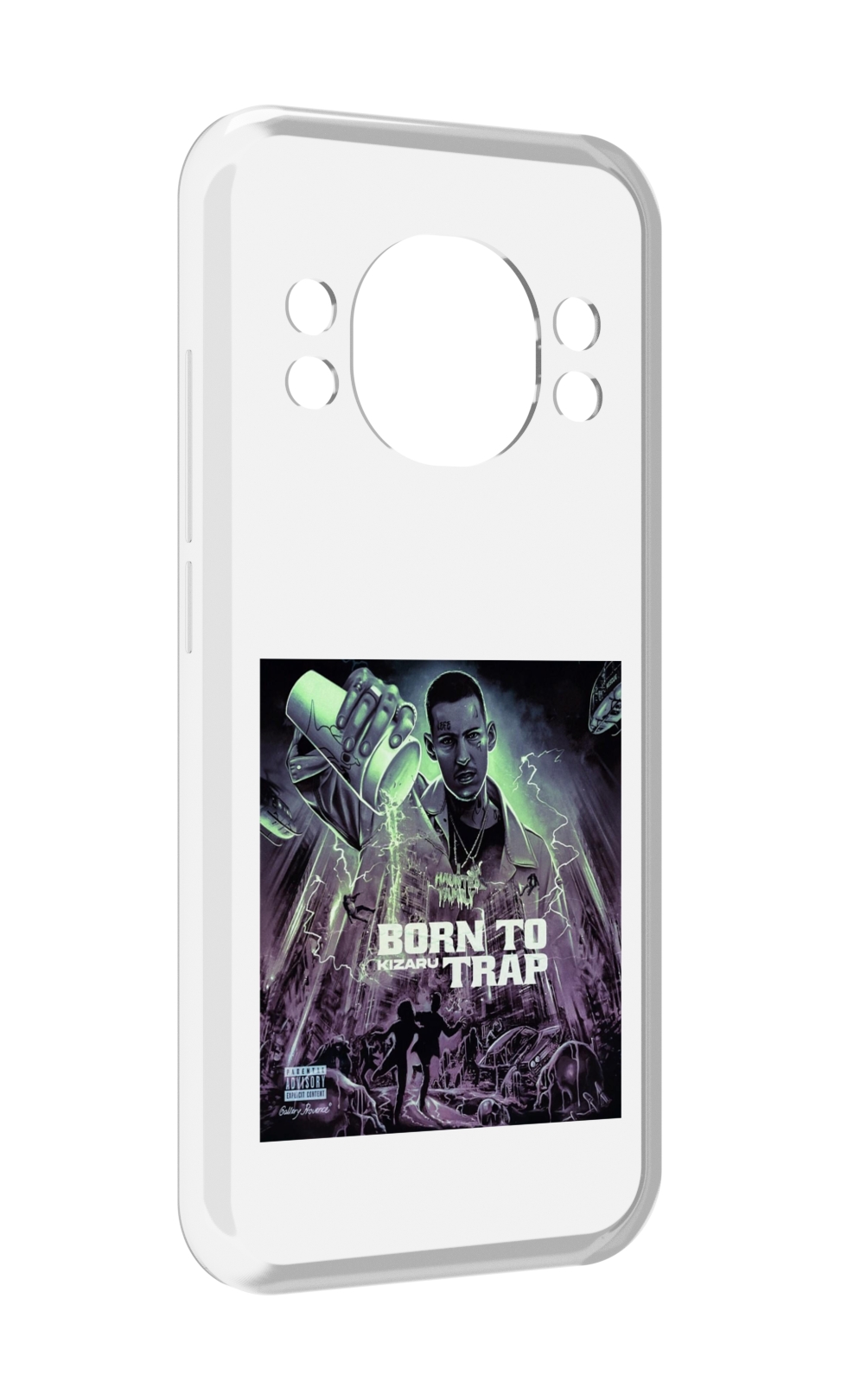 

Чехол MyPads Born to Trap Kizaru для Doogee S98 / S98 Pro, Прозрачный, Tocco