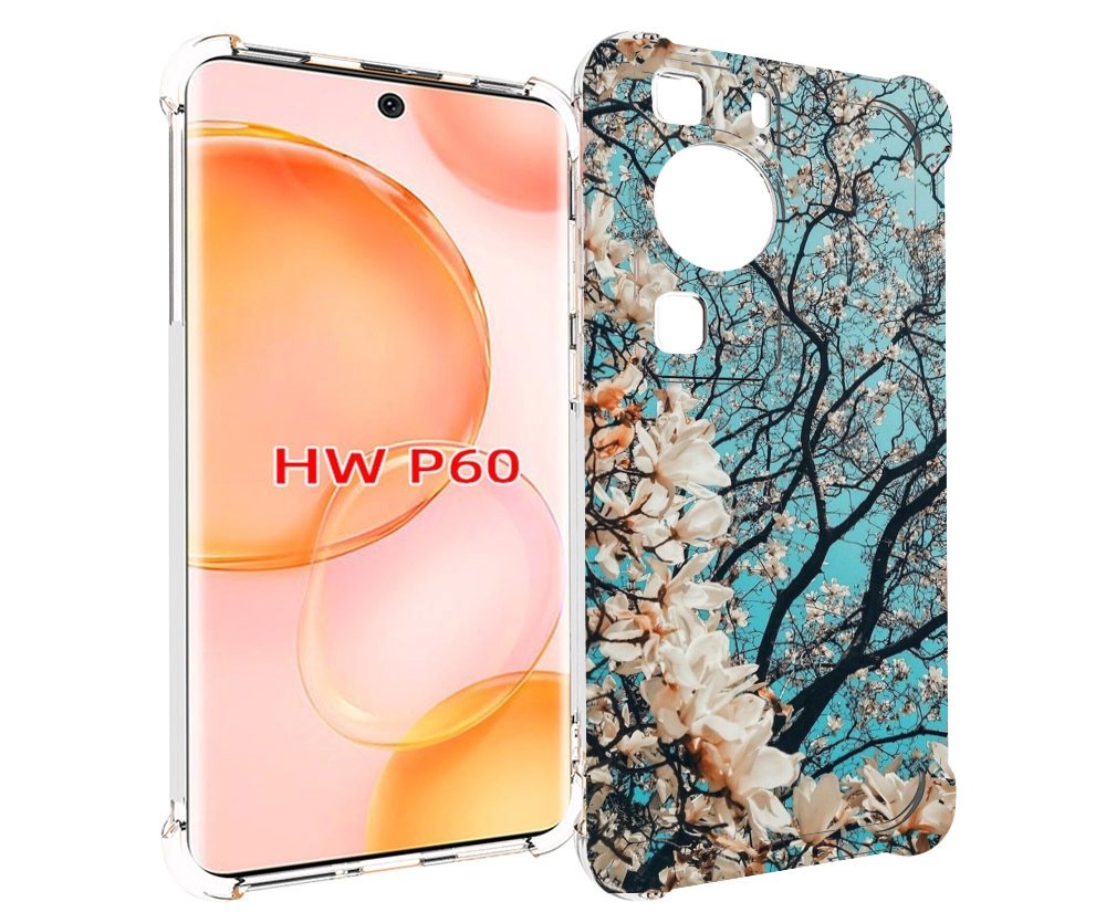 

Чехол MyPads дерево-с-цветочками для Huawei P60, Tocco