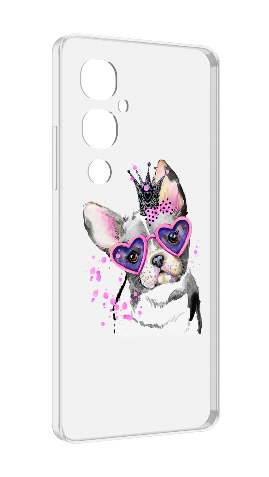 

Чехол MyPads принцесса для Tecno Pova 4 Pro, Прозрачный, Tocco
