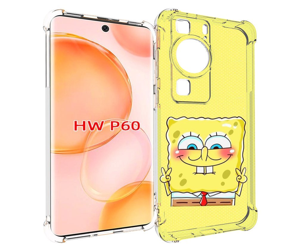 

Чехол MyPads довольный милый спанчбоб для Huawei P60, Tocco