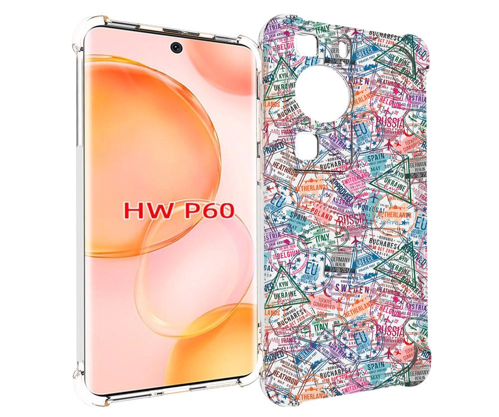 

Чехол MyPads загранчехол для Huawei P60, Tocco