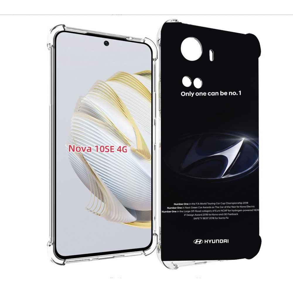 

Чехол MyPads хендаи hyundai 3 для Huawei Nova 10 SE, Прозрачный, Tocco