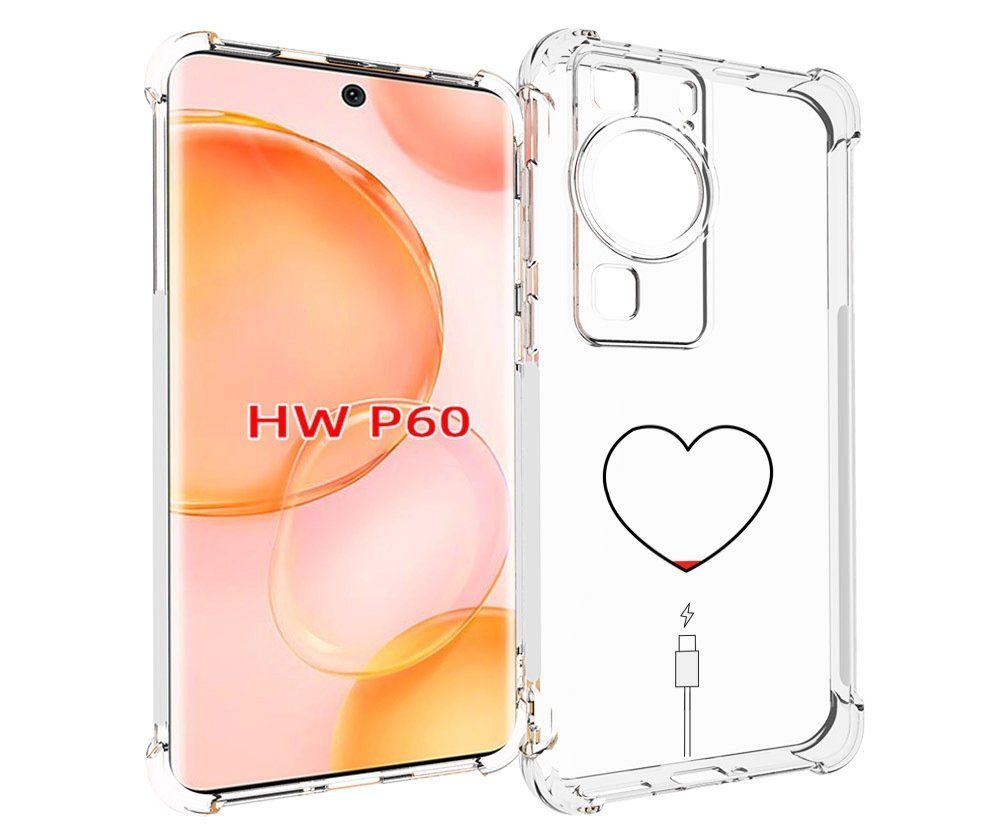 

Чехол MyPads зарядка-сердца для Huawei P60, Tocco