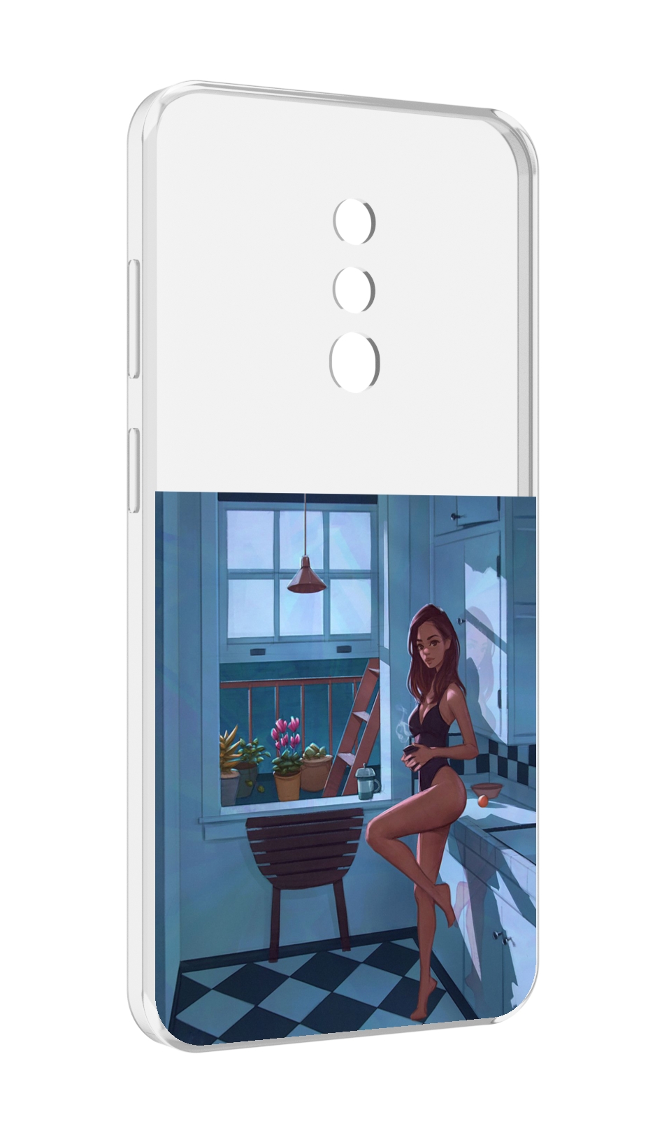 

Чехол MyPads девушка-на-кухне для Blackview BV5200, Прозрачный, Tocco