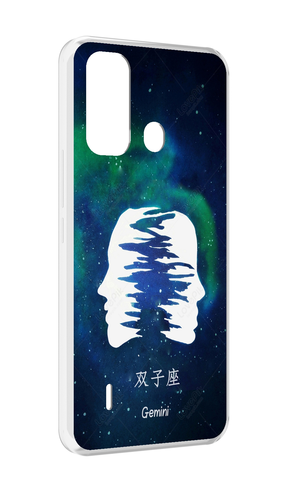 

Чехол MyPads знак зодиака близнецы 6 для ITEL A49 / A58 / A58 Pro, Прозрачный, Tocco