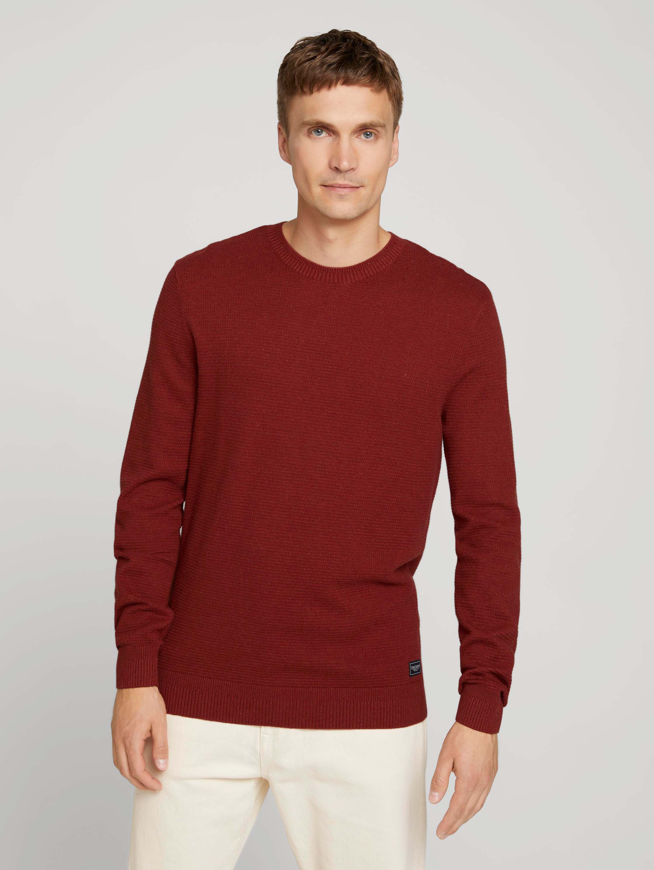 

Джемпер мужской TOM TAILOR 1026501 красный M, 1026501