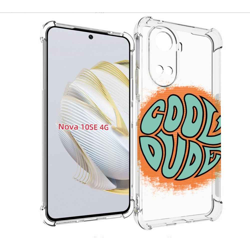 

Чехол MyPads хороший приятель для Huawei Nova 10 SE, Прозрачный, Tocco