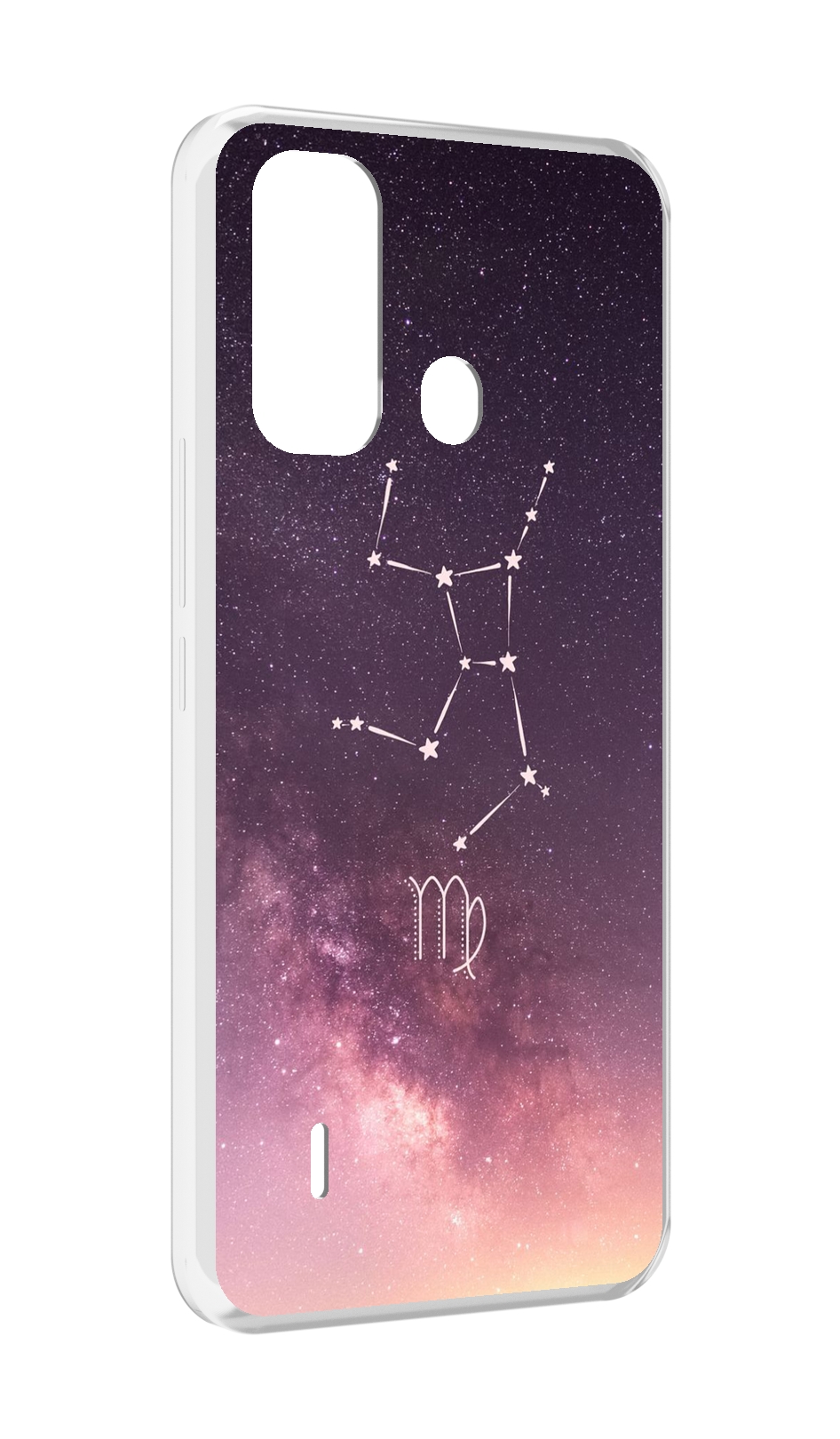 

Чехол MyPads знак зодиака дева 4 для ITEL A49 / A58 / A58 Pro, Прозрачный, Tocco