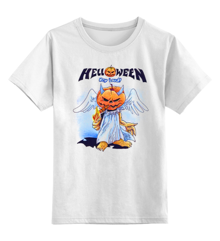

Футболка детская Printio Helloween ( rock band ) цв. белый р. 128, Helloween ( rock band )