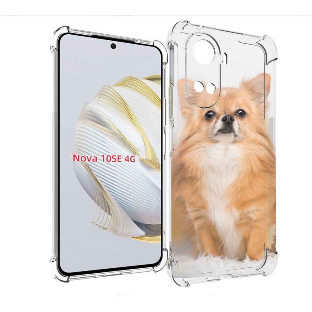 

Чехол MyPads чихуа хуа для Huawei Nova 10 SE, Прозрачный, Tocco