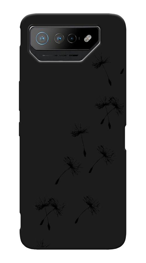 

Чехол Awog на Asus ROG Phone 7 "Летящие одуванчики", Черный, 45052-1