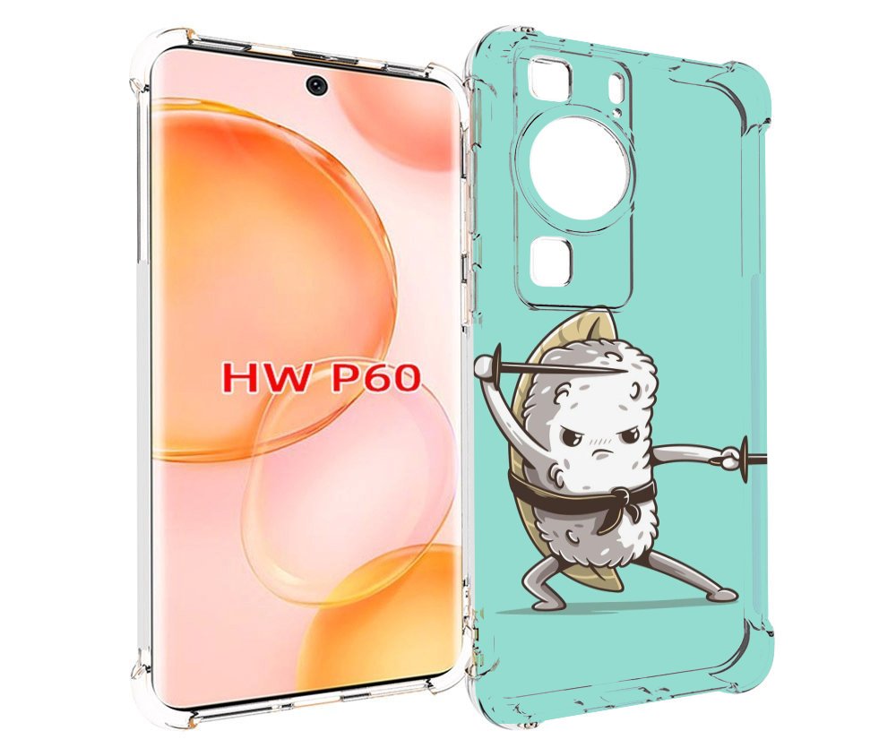 

Чехол MyPads злой суши детский для Huawei P60, Tocco