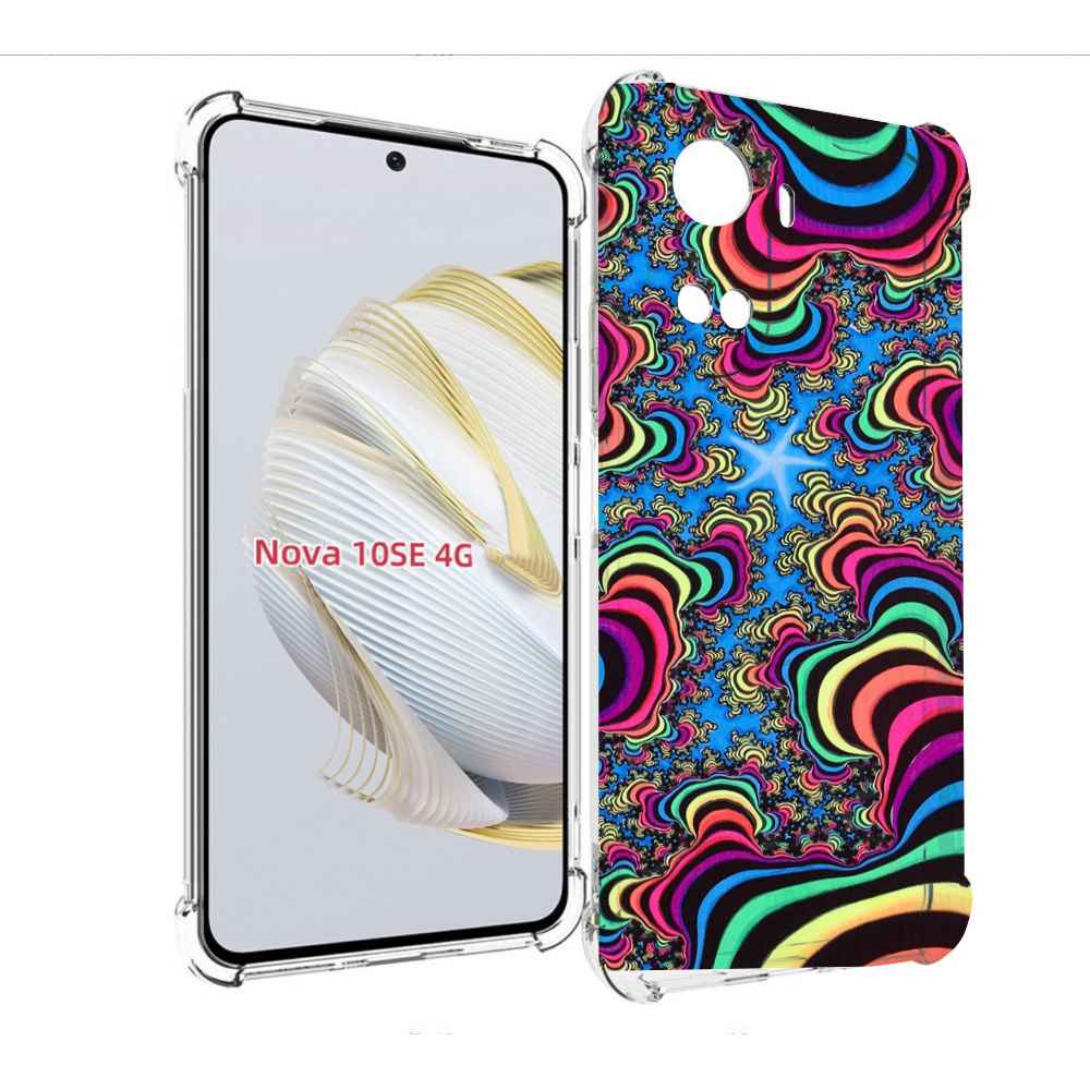 

Чехол MyPads щупальца иллюзия для Huawei Nova 10 SE, Прозрачный, Tocco