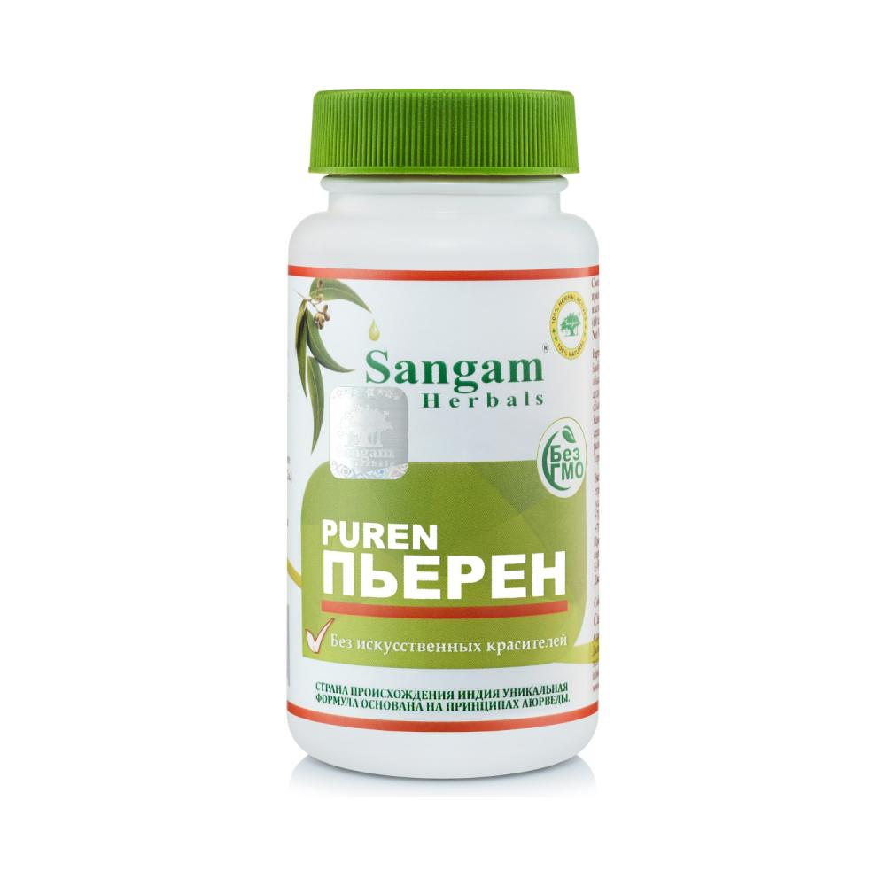 

Пьерен чурна Sangam Herbals таблетки 60 шт. по 750 мг, 45 г