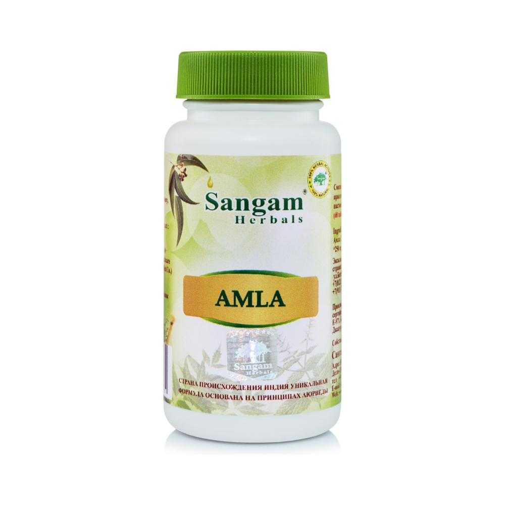 Амла чурна Sangam Herbals таблетки 60 шт. по 750 мг