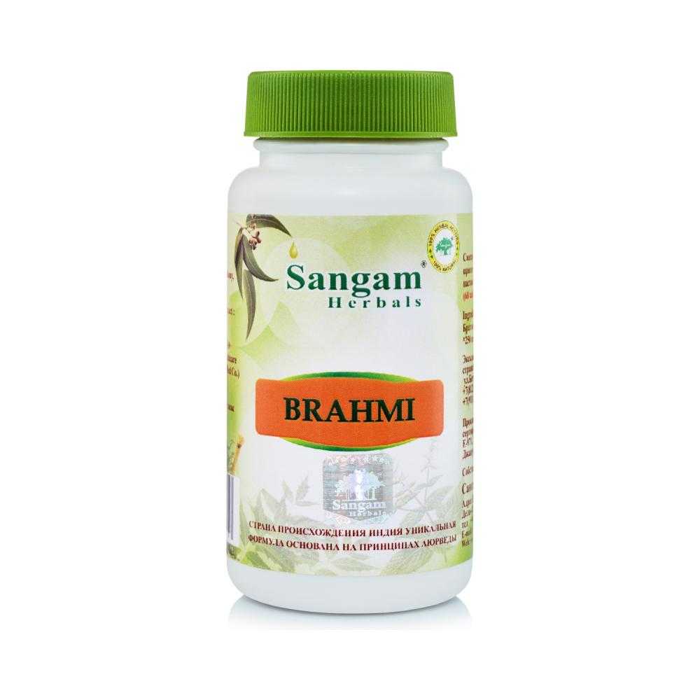 

Брахми чурна Sangam Herbals таблетки 60 шт. по 650 мг