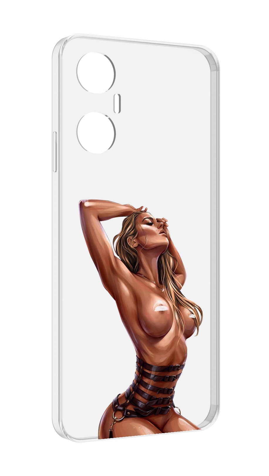 

Чехол MyPads Портупея денский для Infinix Hot 20 5G, Прозрачный, Tocco