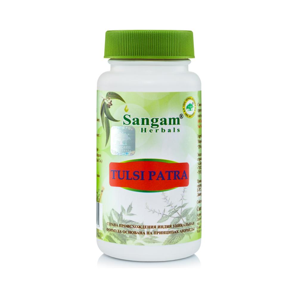 

Тулси Патра лист чурна Sangam Herbals таблетки 60 шт. по 700 мг