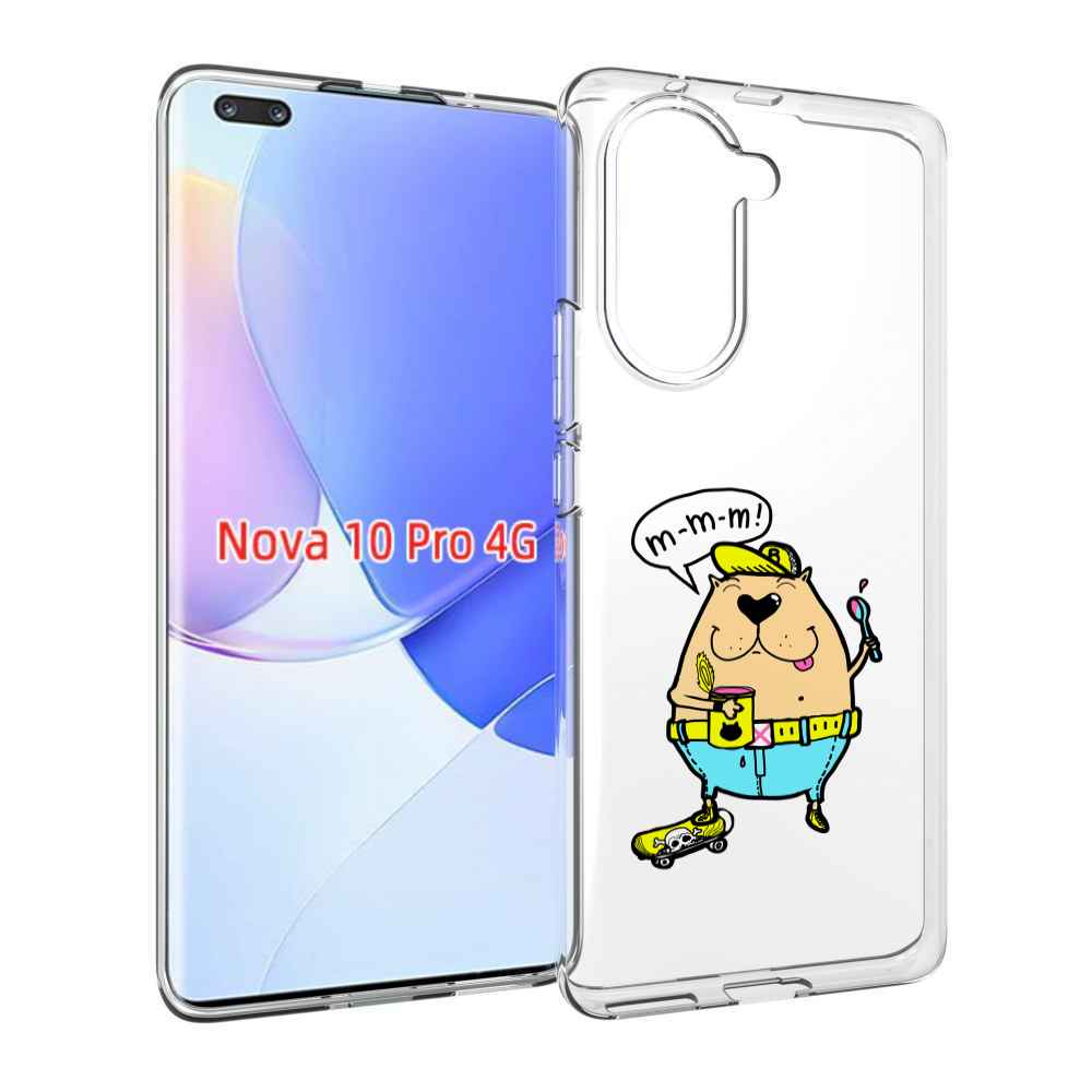 Чехол MyPads Бобр для Huawei Nova 10 Pro противоударный