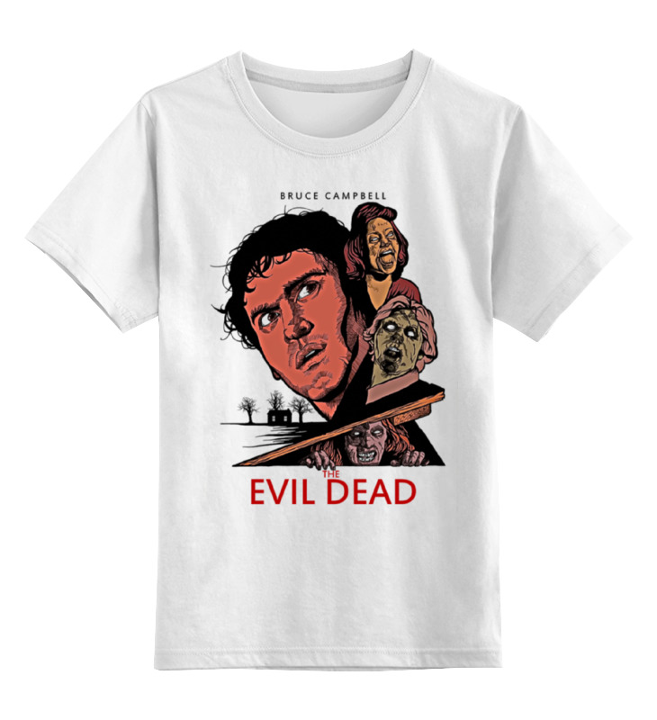 

Футболка детская Printio Evil dead цв. белый р. 128, Evil dead