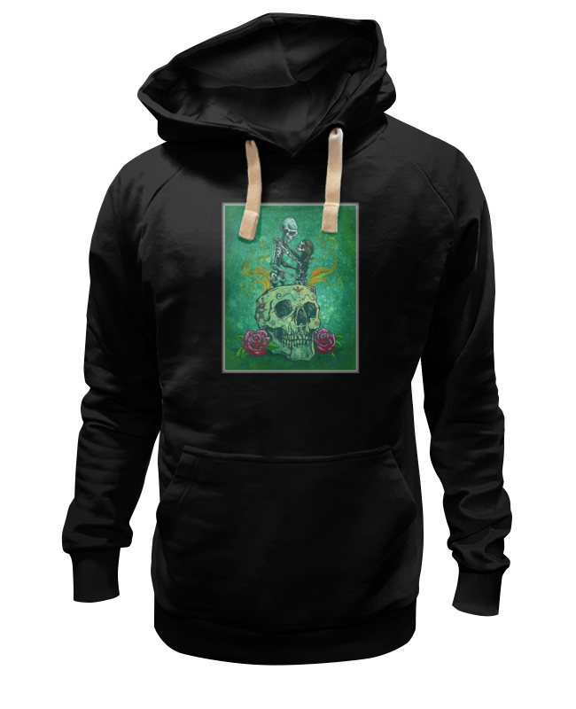 

Худи унисекс Printio Skeleton art черное 3XL, Черный, Skeleton art