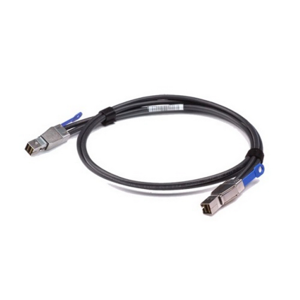 

Кабель HPE Mini-SAS HD x4-Mini-SAS HD x4 вилка-вилка 2м (716197-B21) черный