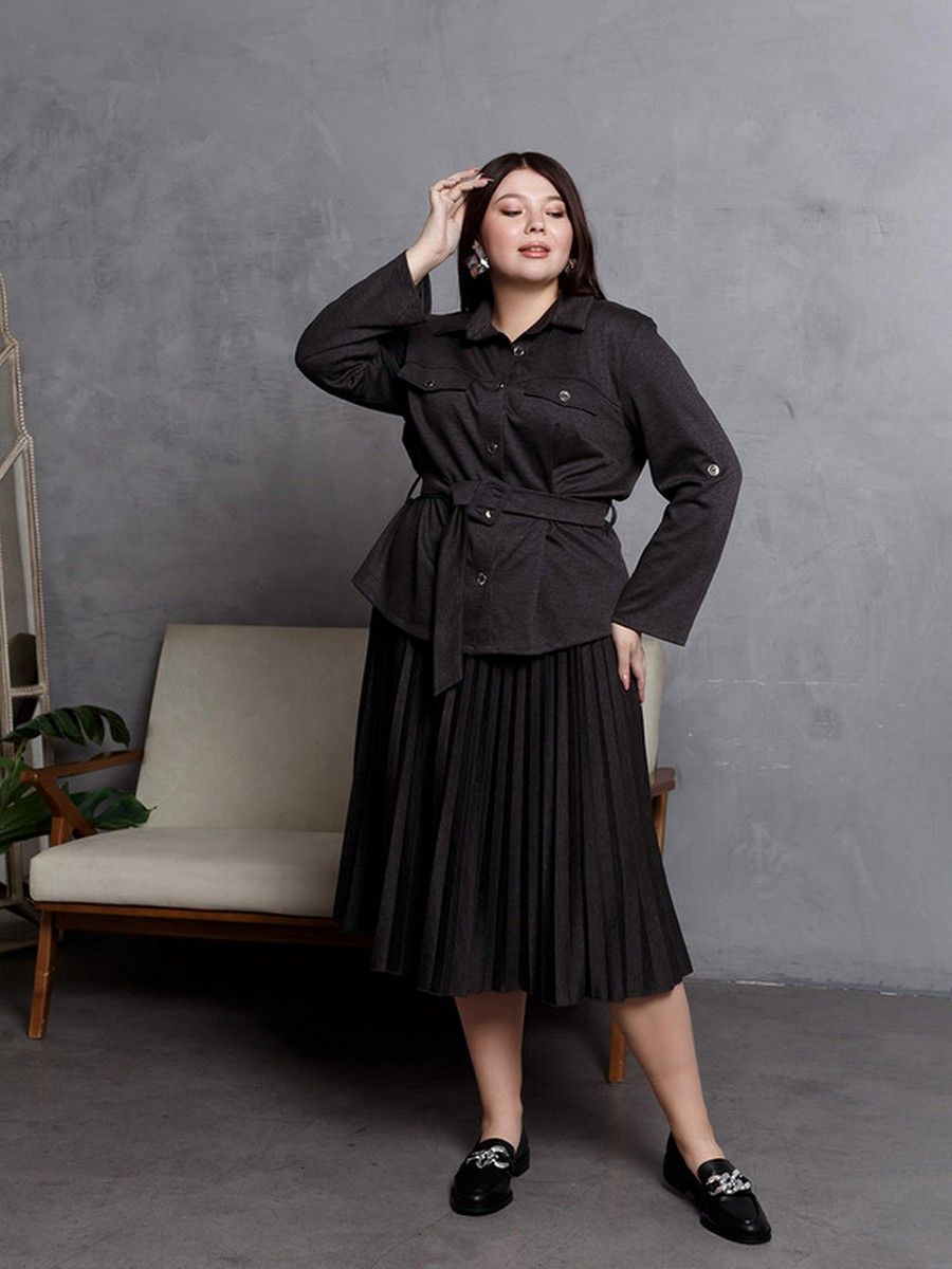 

Костюм женский AVEMOD BK 126 серый 52 RU, BK 126