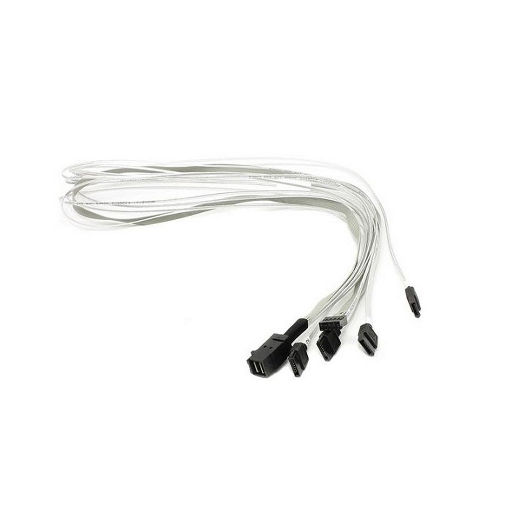 

Кабель Luxshare Mini-SAS HD-SATA вилка-вилка 0.3м (L285HM015-SD-R) белый