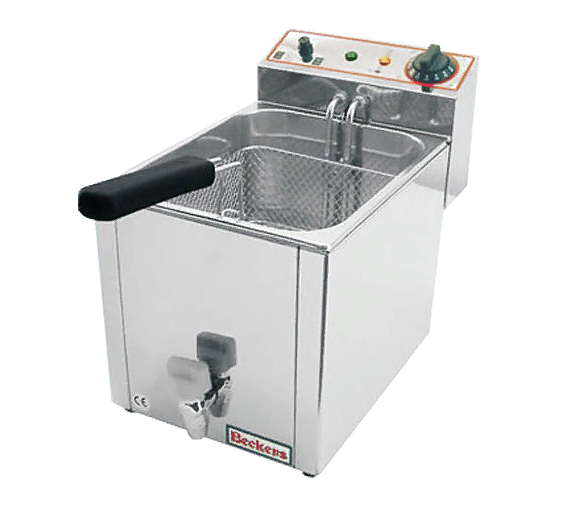 

Фритюрница Beckers FR 10 серебристый, FR 10