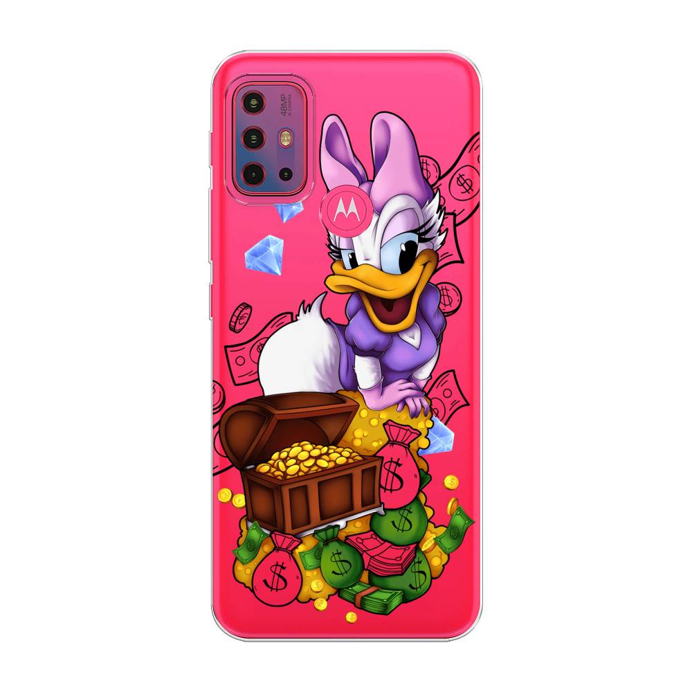 

Чехол на Lenovo K13 NoteRich Daisy Duck, Коричневый;белый;фиолетовый, 242250-6