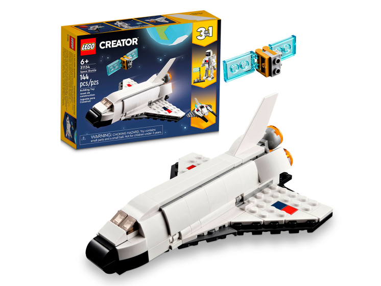 Конструктор LEGO Creator Космический шаттл 144 деталей 31134 2590₽