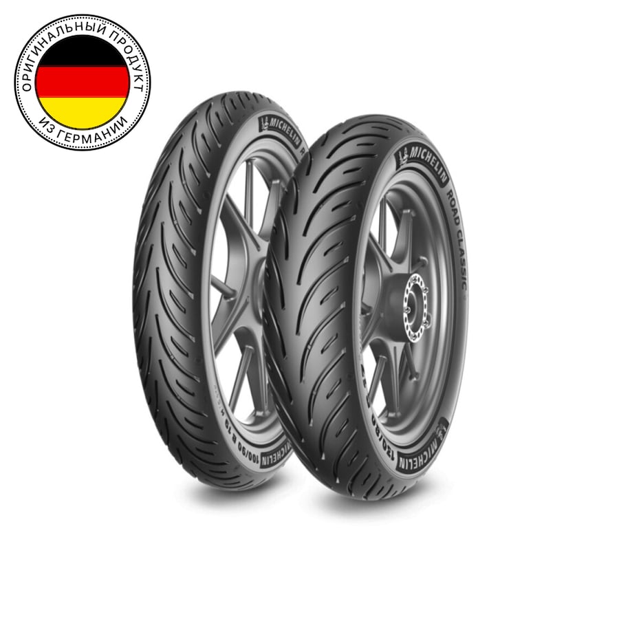 

Мотошины летние Michelin Road Classic 100/90 R18 56H, Road Classic