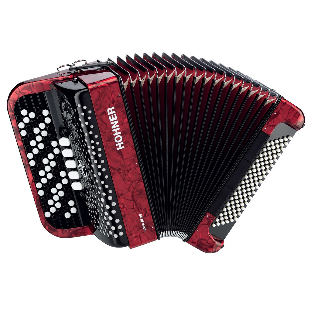 фото Аккордеон hohner nova iii 96 (a4273) red