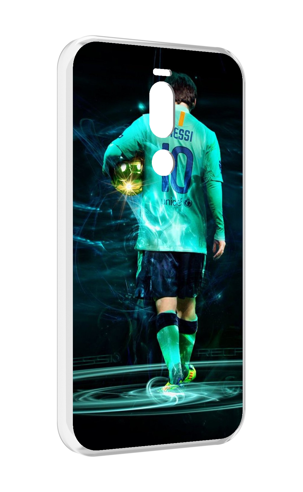 

Чехол Mypads Месси Мужской Для Meizu X8, Прозрачный, Tocco