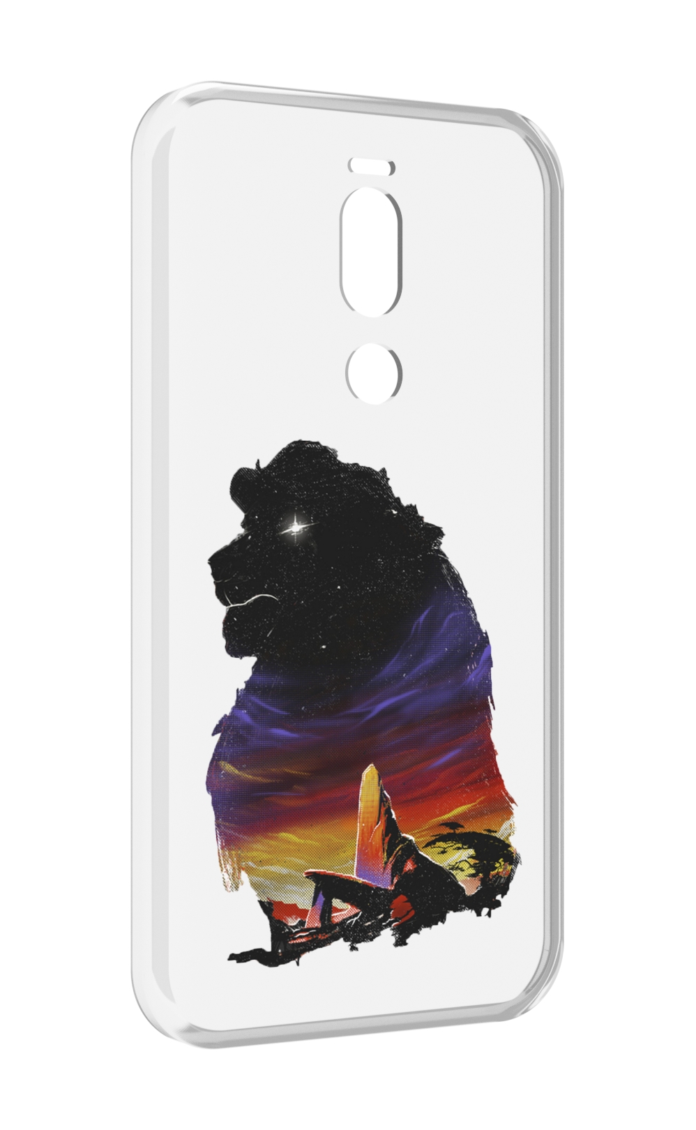 

Чехол Mypads Муфаса Для Meizu X8, Прозрачный, Tocco