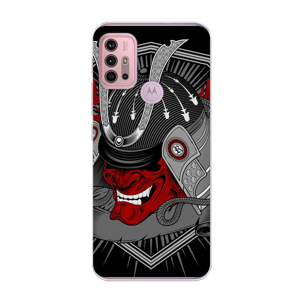 

Чехол на Lenovo K13 Note "Красная маска самурая", Белый;красный;черный, 242350-4