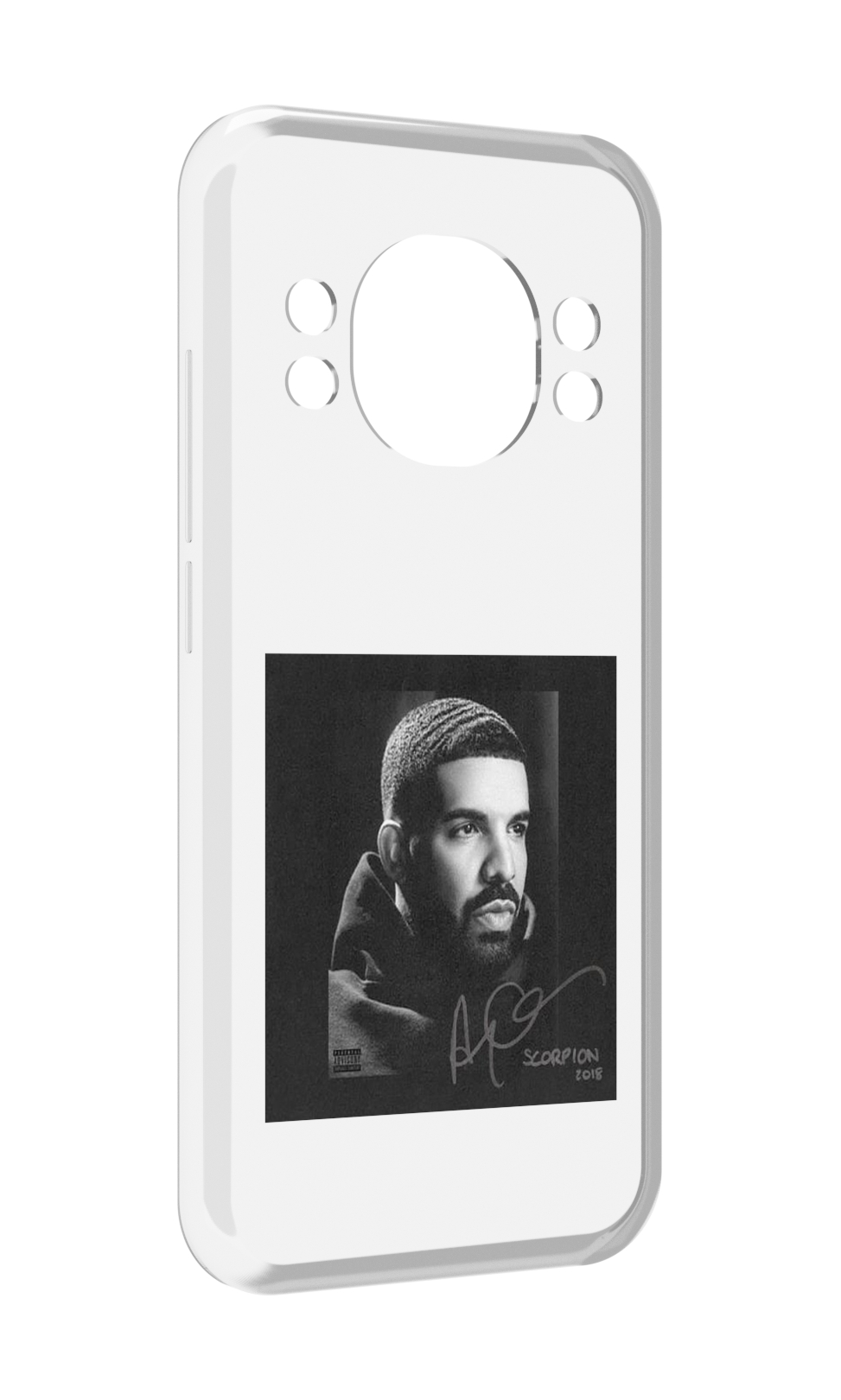

Чехол MyPads Drake - Scorpion для Doogee S98 / S98 Pro, Прозрачный, Tocco