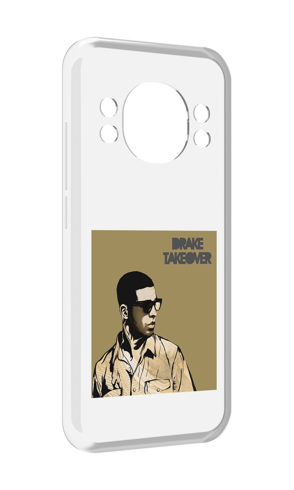 

Чехол MyPads Drake - Takeover для Doogee S98 / S98 Pro, Прозрачный, Tocco