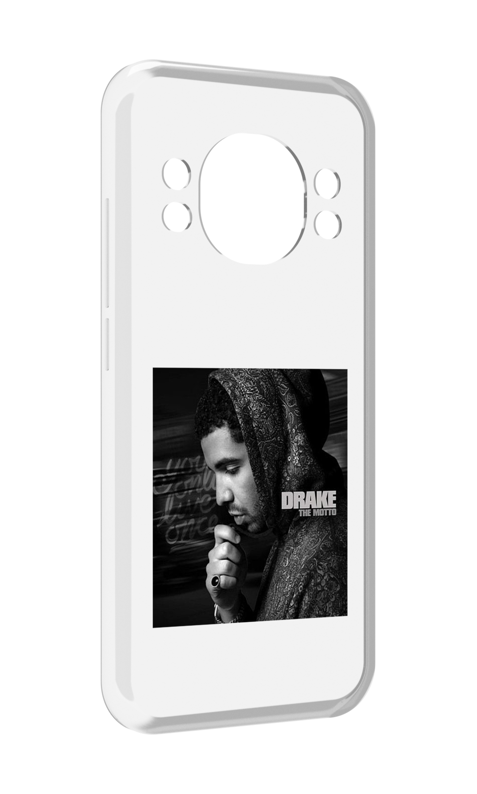 

Чехол MyPads Drake - The Motto для Doogee S98 / S98 Pro, Прозрачный, Tocco