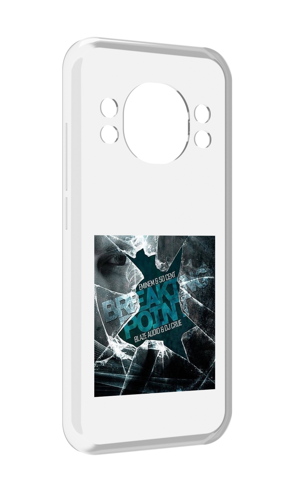 

Чехол MyPads Eminem & 50 Cent - Breaking Point для Doogee S98 / S98 Pro, Прозрачный, Tocco